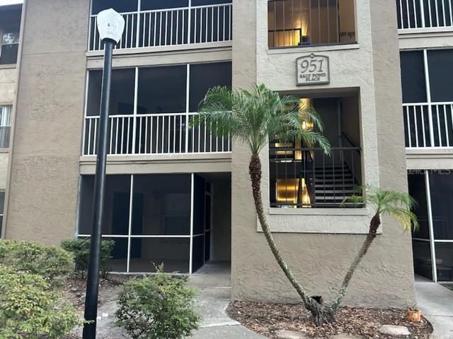 Front of building