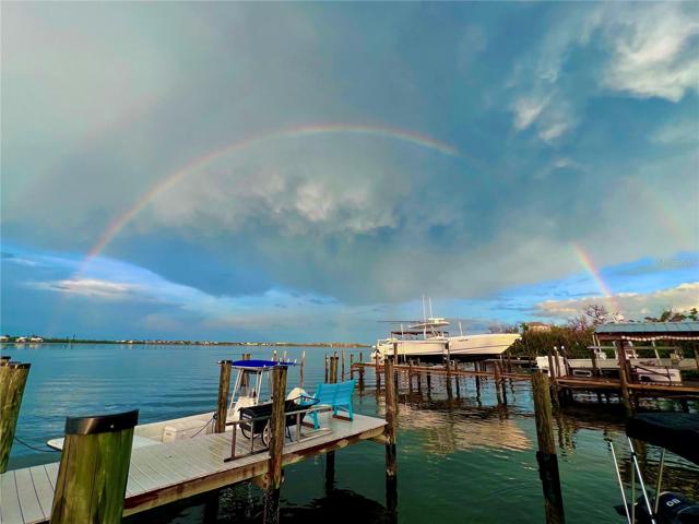 Double rainbow picture taken from Dock 38