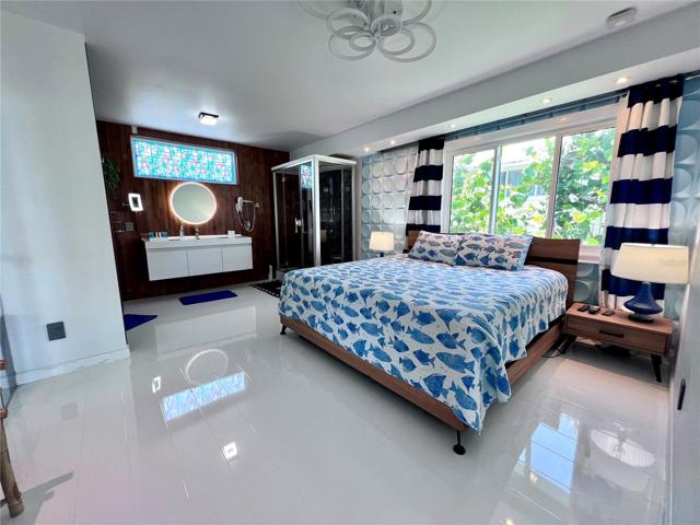 Master bedroom suite