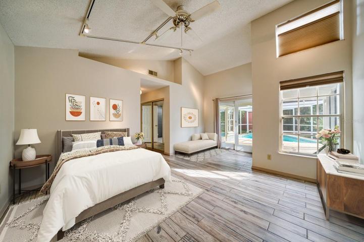 Primary Bedroom with Virtual Staging