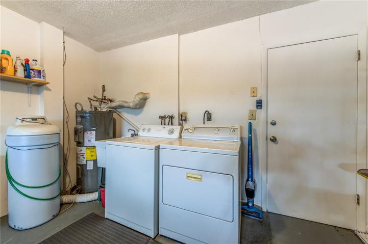 Laundry area