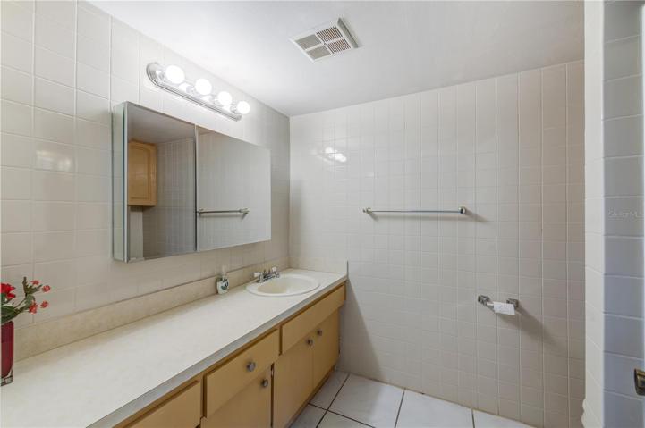 Primary Bathroom with walk-in shower