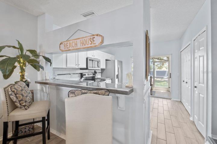 Kitchen Passthrough Window and breakfast bar