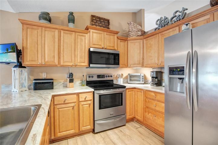 Stainless Steel Appliances.