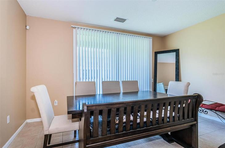 Great room/dining area