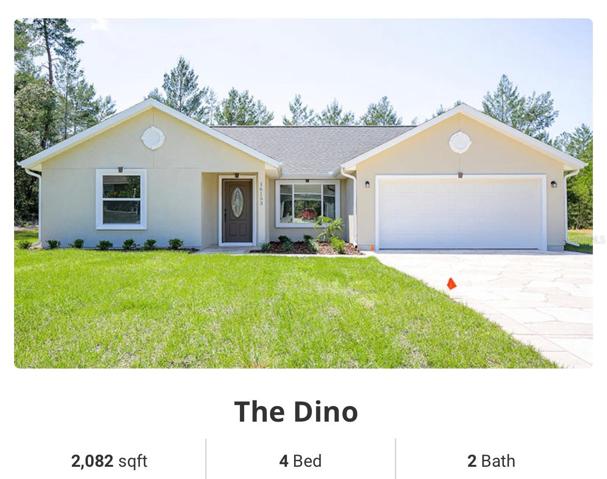 Finished Dino Exterior
