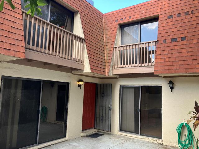 Private courtyard