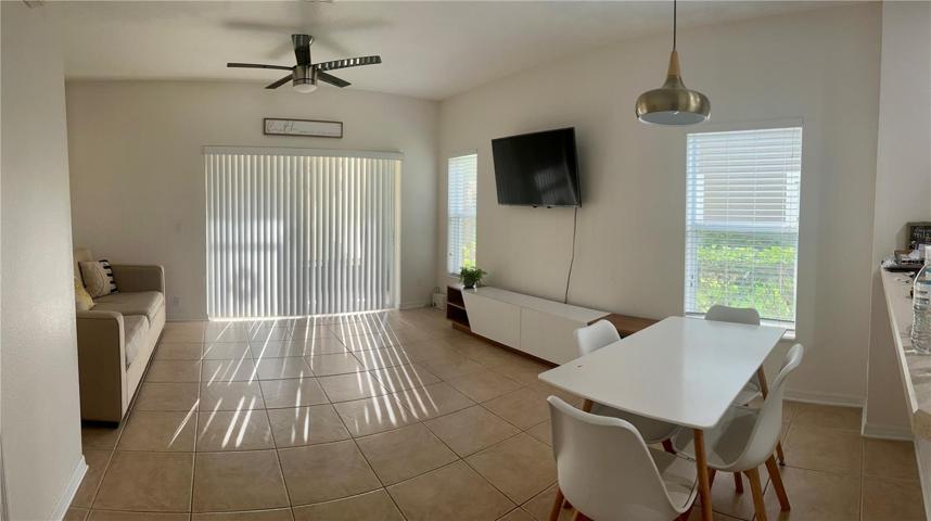 Staged Living/Dining Room