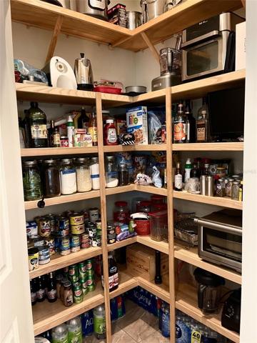CHEF'S PANTRY! WOODEN SHELVES