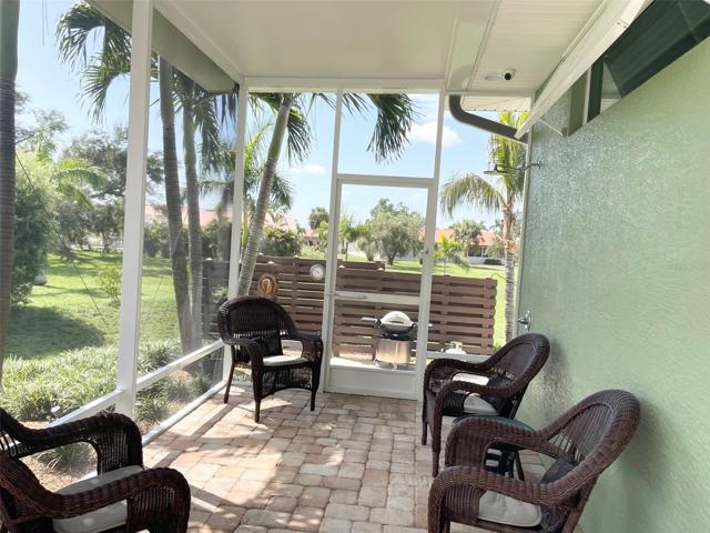 BONUS, COVERED SCREENED AREA TO THE RIGHT OF POOL FOR RELAXING, ALSO WONDER OUTSIDE SHOWER FEATURE, FOR A QUICK SHOWER BEFORE OR AFTER YOUR SWIM!