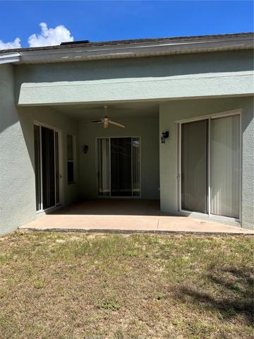 Back patio