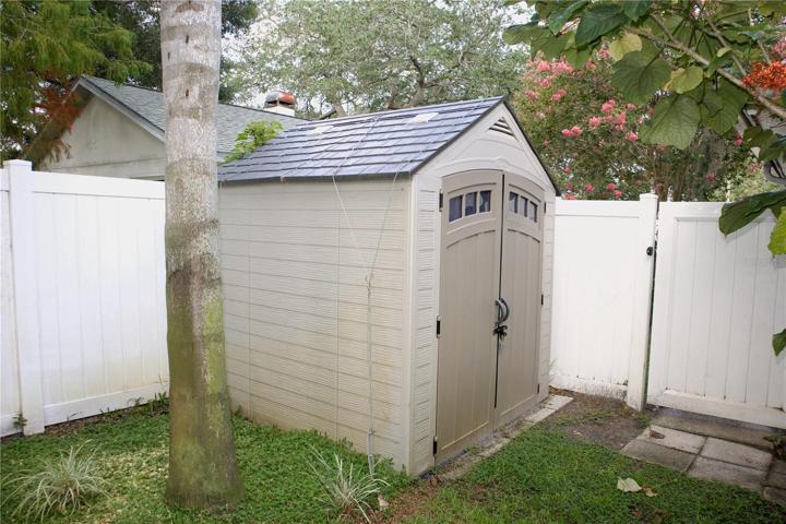 Outside Storage Shed