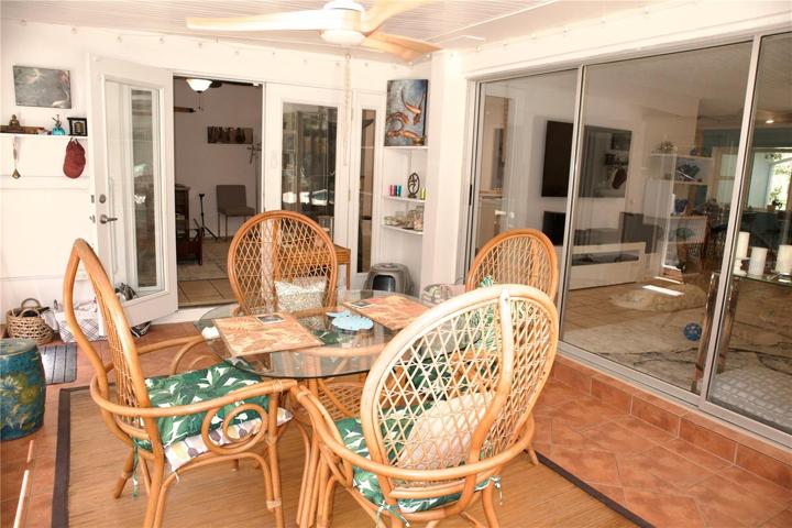 Florida Room with access to Living Room and Family Room