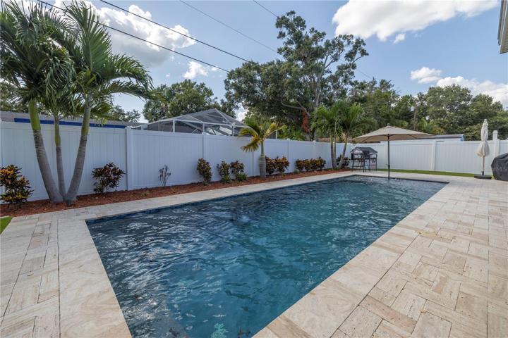 Oasis like salt water pool