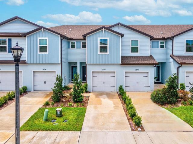 Front of the Townhome