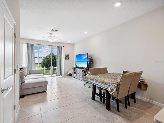 Dinning room area and Living Room