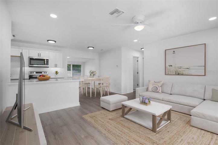Living RoomVirtually Staged