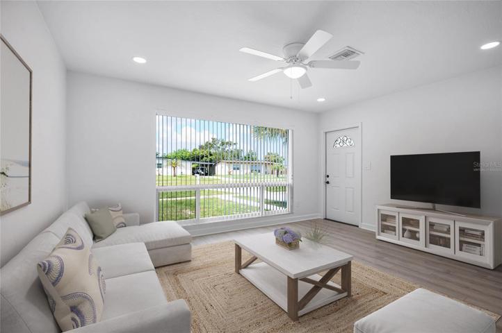 Living RoomVirtually Staged