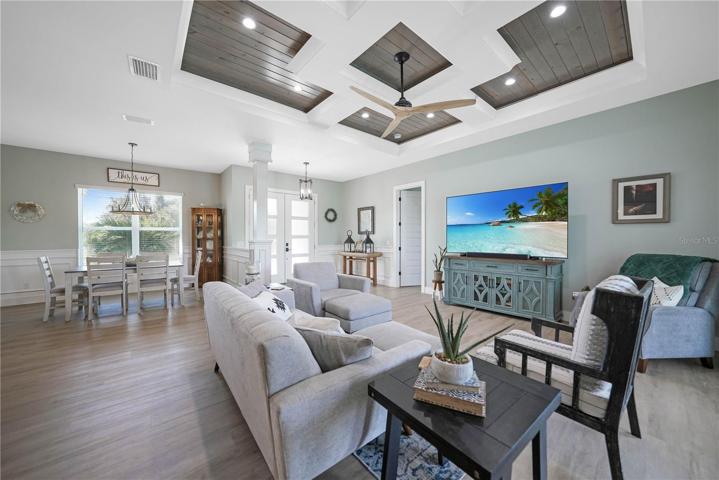 Floor Outlets in Living
