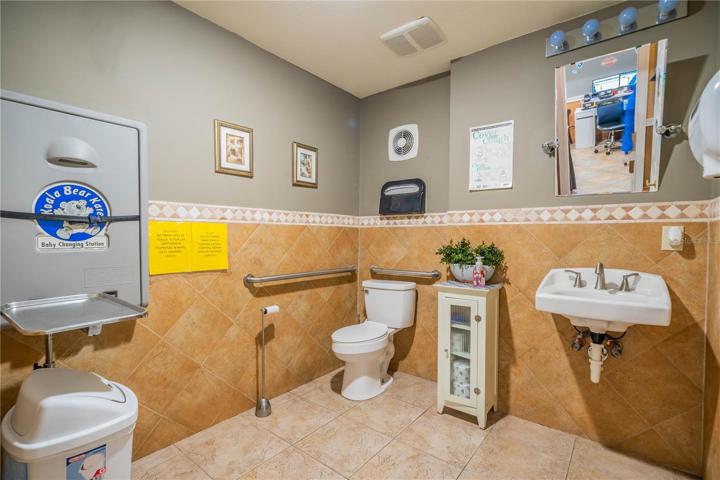 Patient restroom