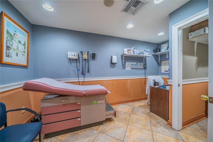 Exam room 5 with private office & Sink