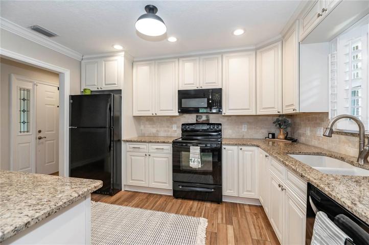 Newer Black High End Appliances