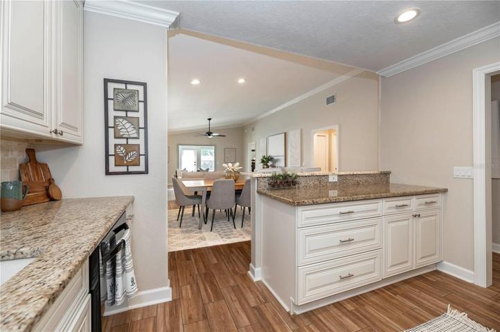 Granite Countertops throughout