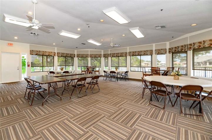 Clubhouse for entertaining
