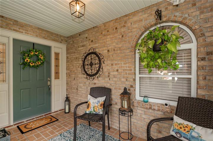 Screened Front Porch