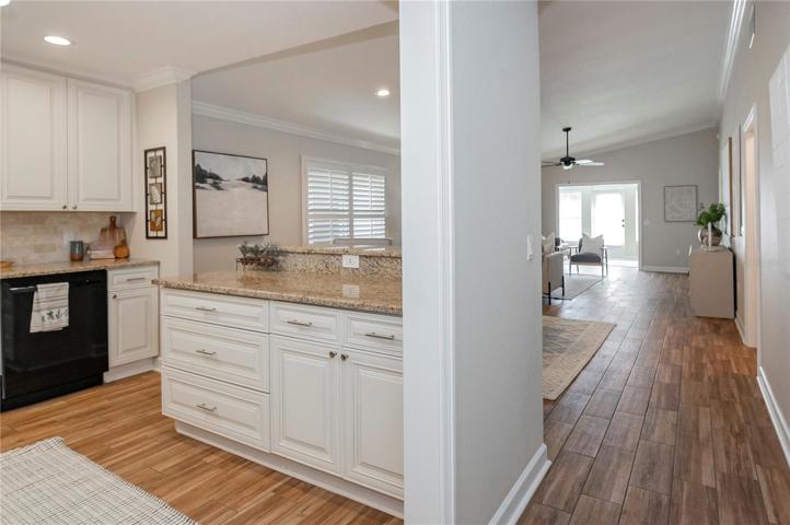 View to Open Living Spaces