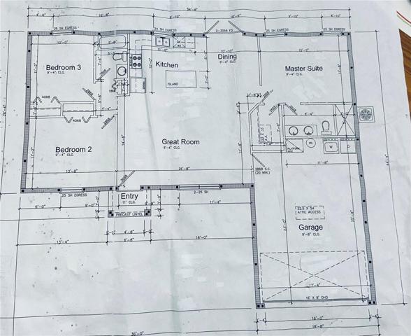 Plan, builder has added a coved back lanai