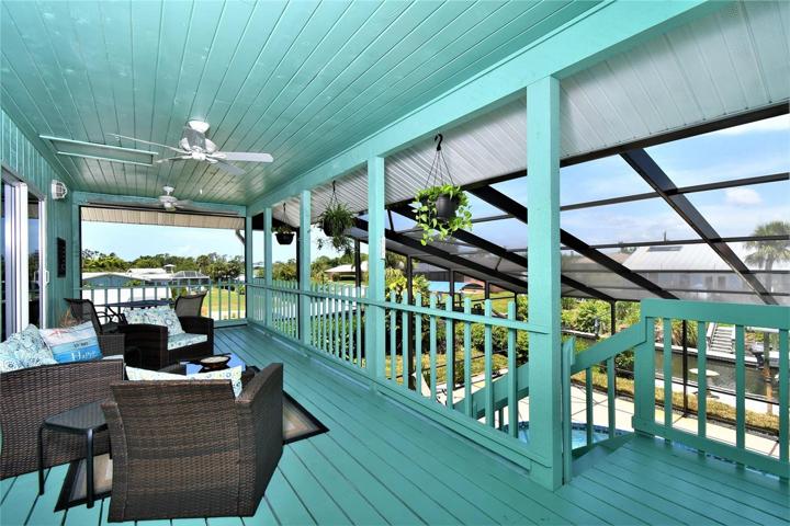 Second level decking