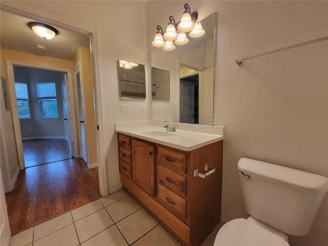 2nd Bathroom with hall access. Directly across hall from 3rd Bedroom.