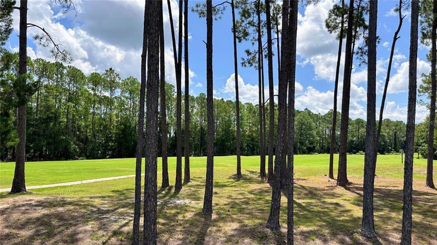 A picturesque scene unfolds – the golf course framed by the graceful silhouette of trees. ??? Gaze upon this delightful view where nature's beauty and the elegance of the course come together in perfect harmony. As the sun sets and the shadows dance, immerse yourself in a moment of serenity and appreciation for the tranquil surroundings that Cypress Knoll has to offer.