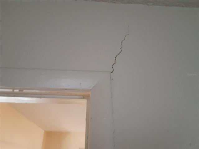 Tenant notice Cracks in wall seller didn't want to fix selling As Is.