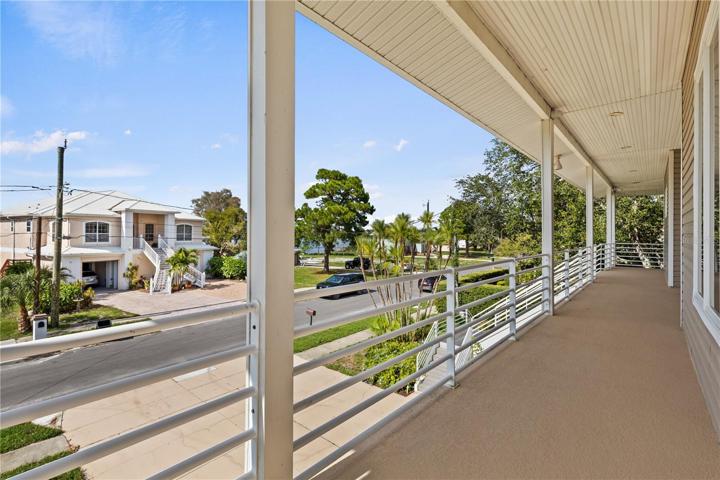 water views from the front of the house and the back