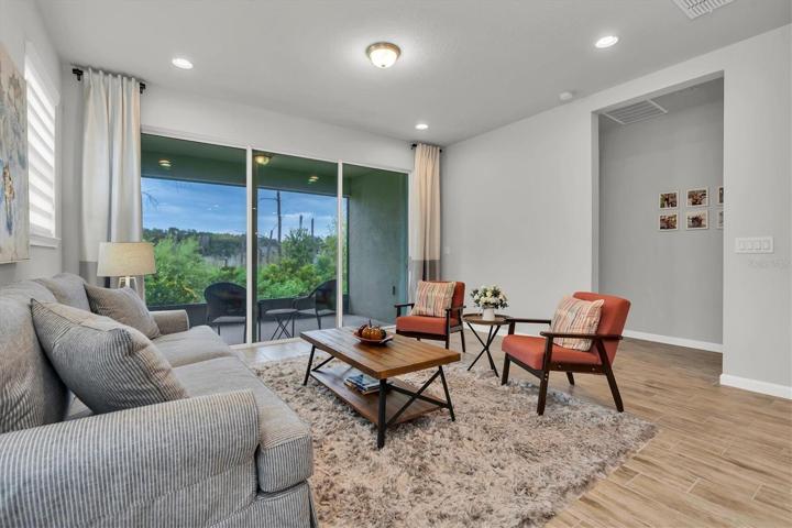 AN ABUNDANCE OF NATURAL LIGHT FROM THE SLIDERS AND WINDOWS