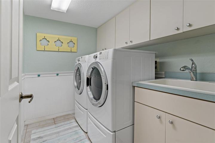 LAUNDRY ROOM ON MAIN FLOOR BY GUEST BEDROOMS