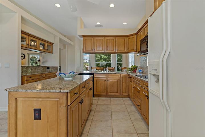 KITCHEN WITH ISLAND!