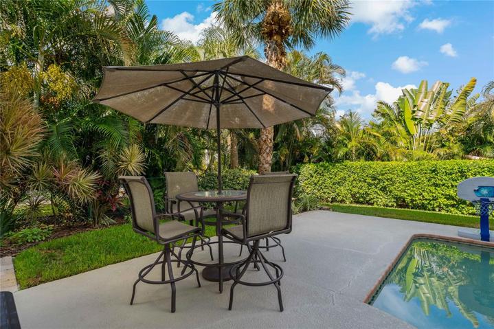 GREAT SPACE AROUND THE POOL!