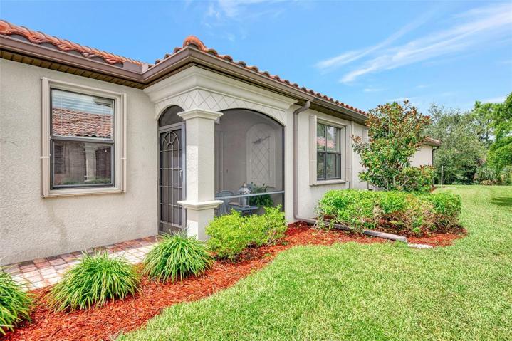 Seller added gutters and hurricane storm shutters.