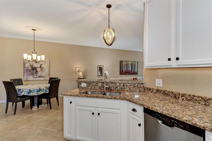 You can be in the kitchen while still engaging with guests.