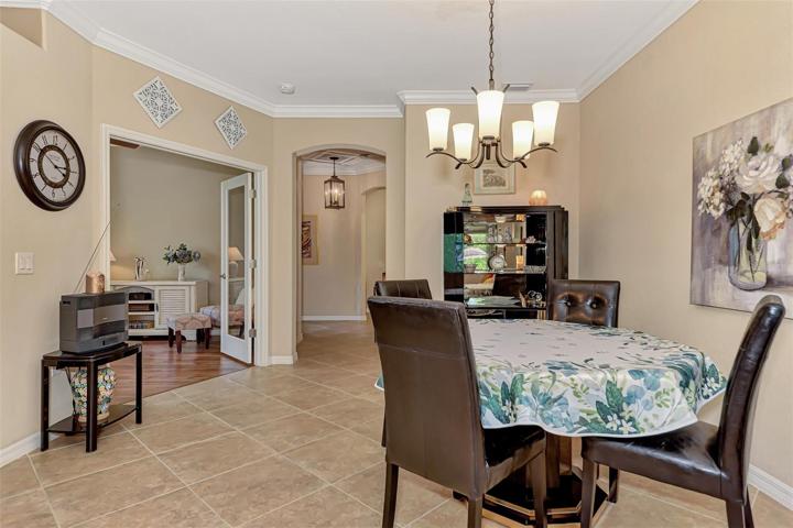 Lovely dining room.