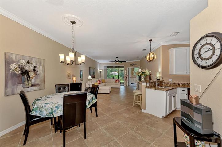 Most furniture stays with this delightful villa.