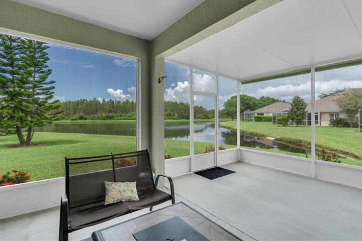 Enlarged screen patio