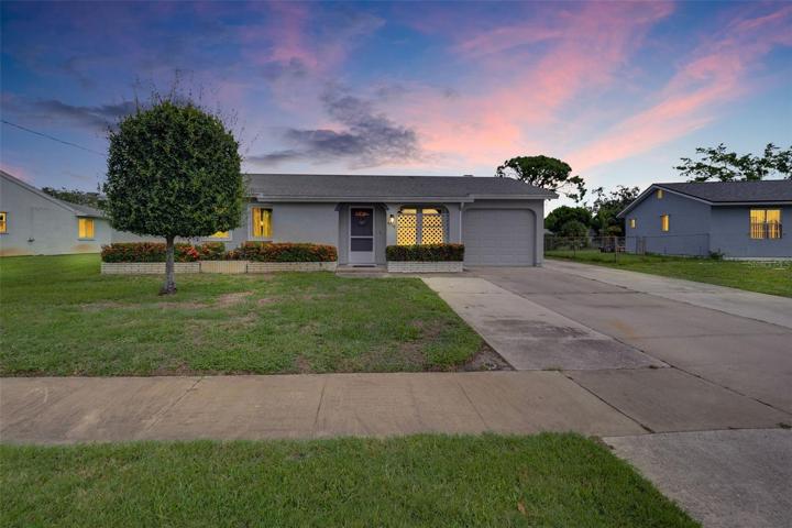 Front of Home at dusk.
