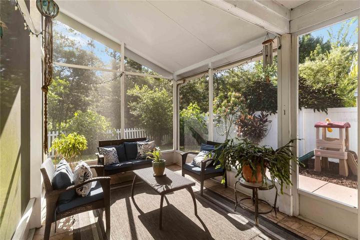 Back patio