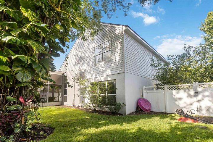 View of back of home