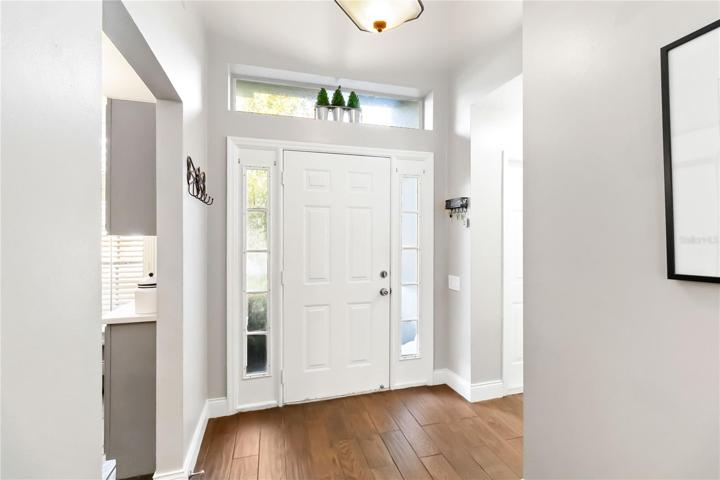 Bright foyer