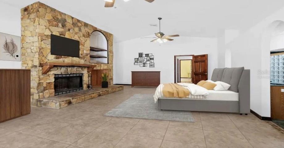 Master Bedroom Virtually Staged